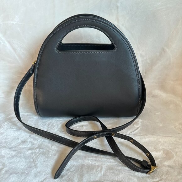 NWOT! Coach Original Zip Dome Satchel/Crossbody In Brass Black Style 136 - Picture 1 of 12